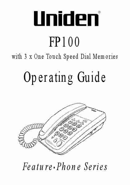 Uniden Telephone FP100-page_pdf